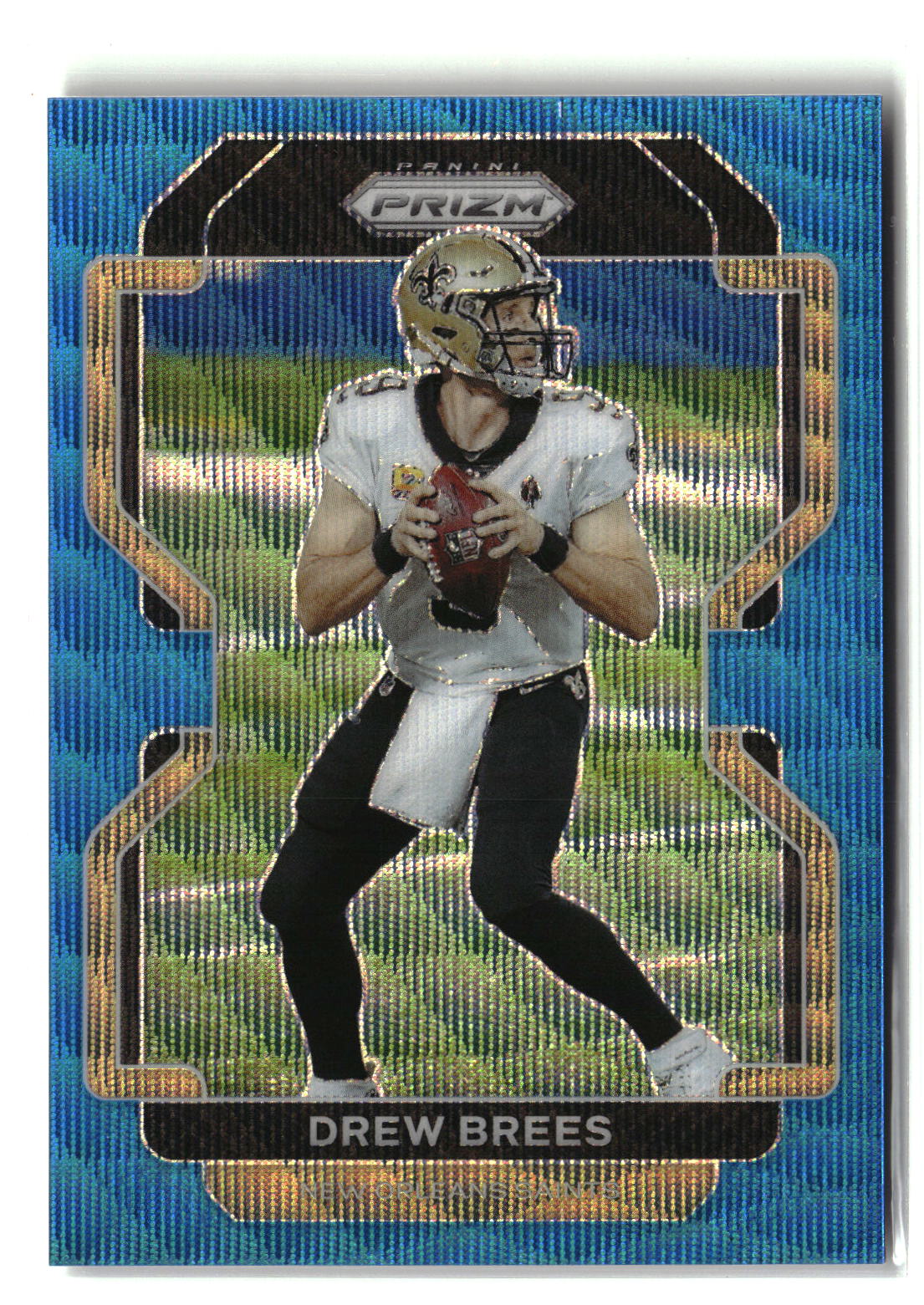 Drew Brees 2021 Panini Prizm Blue Wave #309 #/199