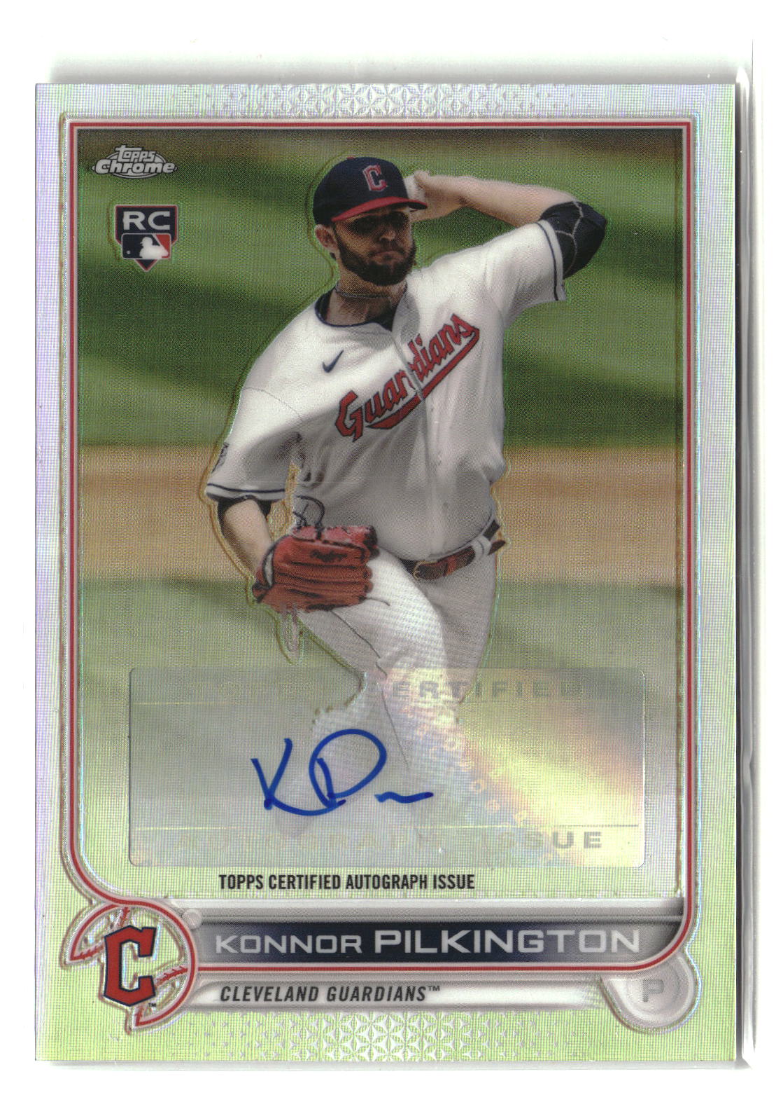 Konnor Pilkington 2022 Topps Chrome Update Autographs #AC-KP