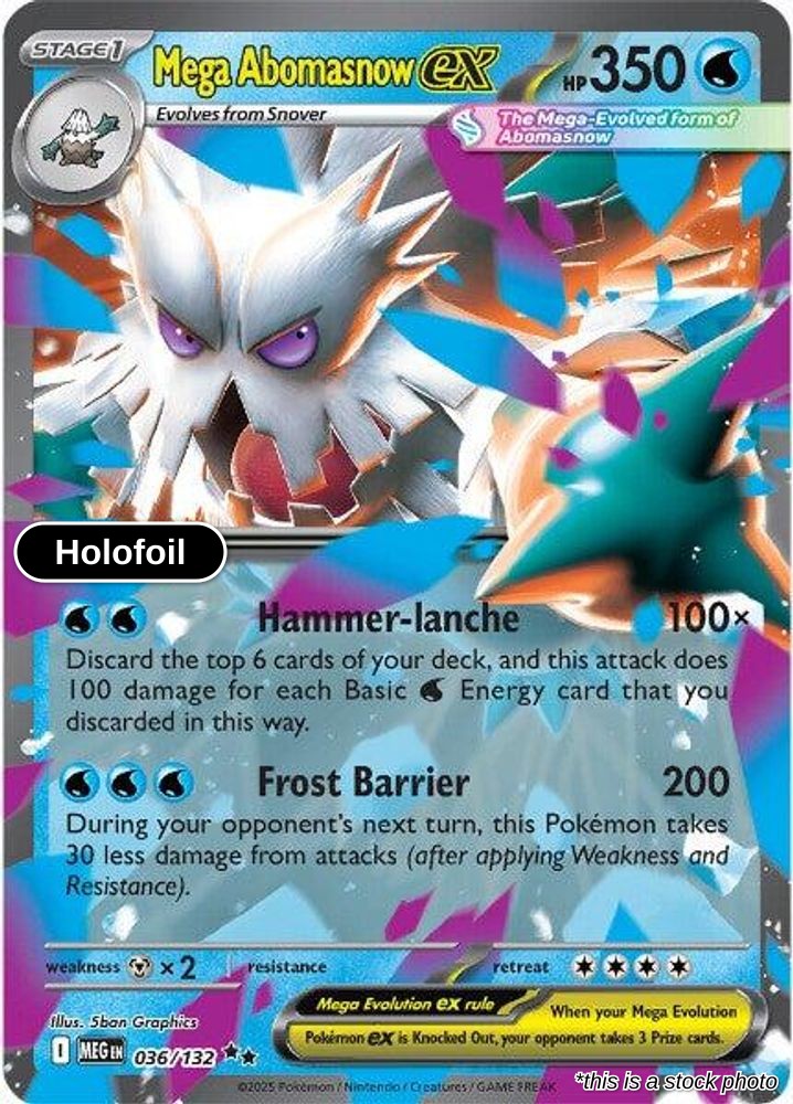Mega Abomasnow ex - 036/132