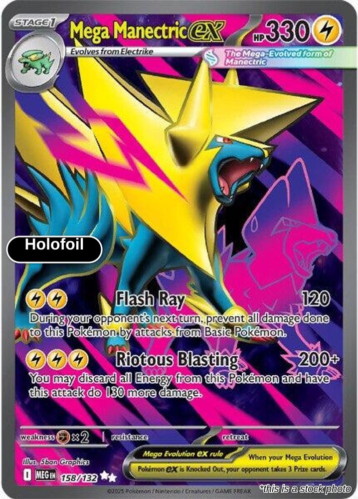 Mega Manectric ex - 158/132