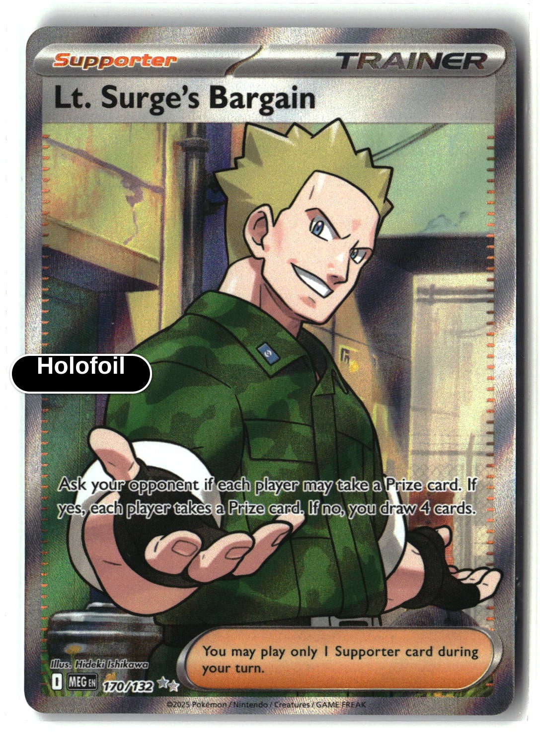 Lt. Surge's Bargain - 170/132