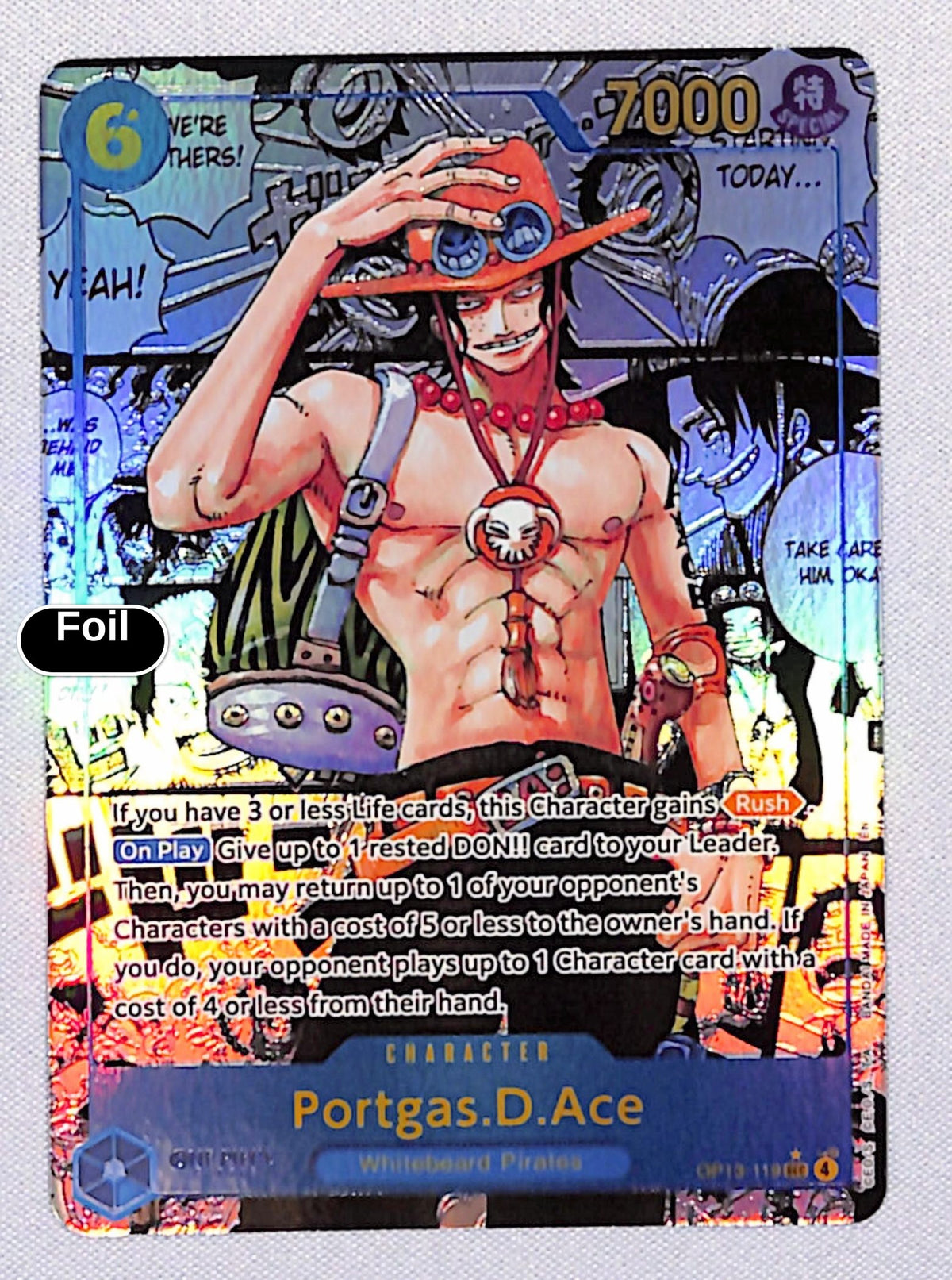 Portgas.D.Ace (119) (Super Alternate Art)