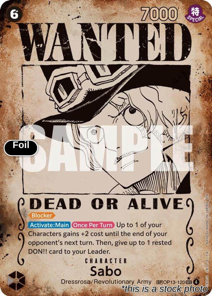 Sabo (120) (Wanted Poster)