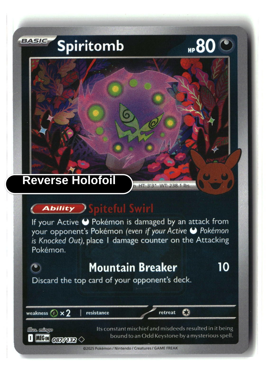 Spiritomb - 087/132 (Pokeween 2025)