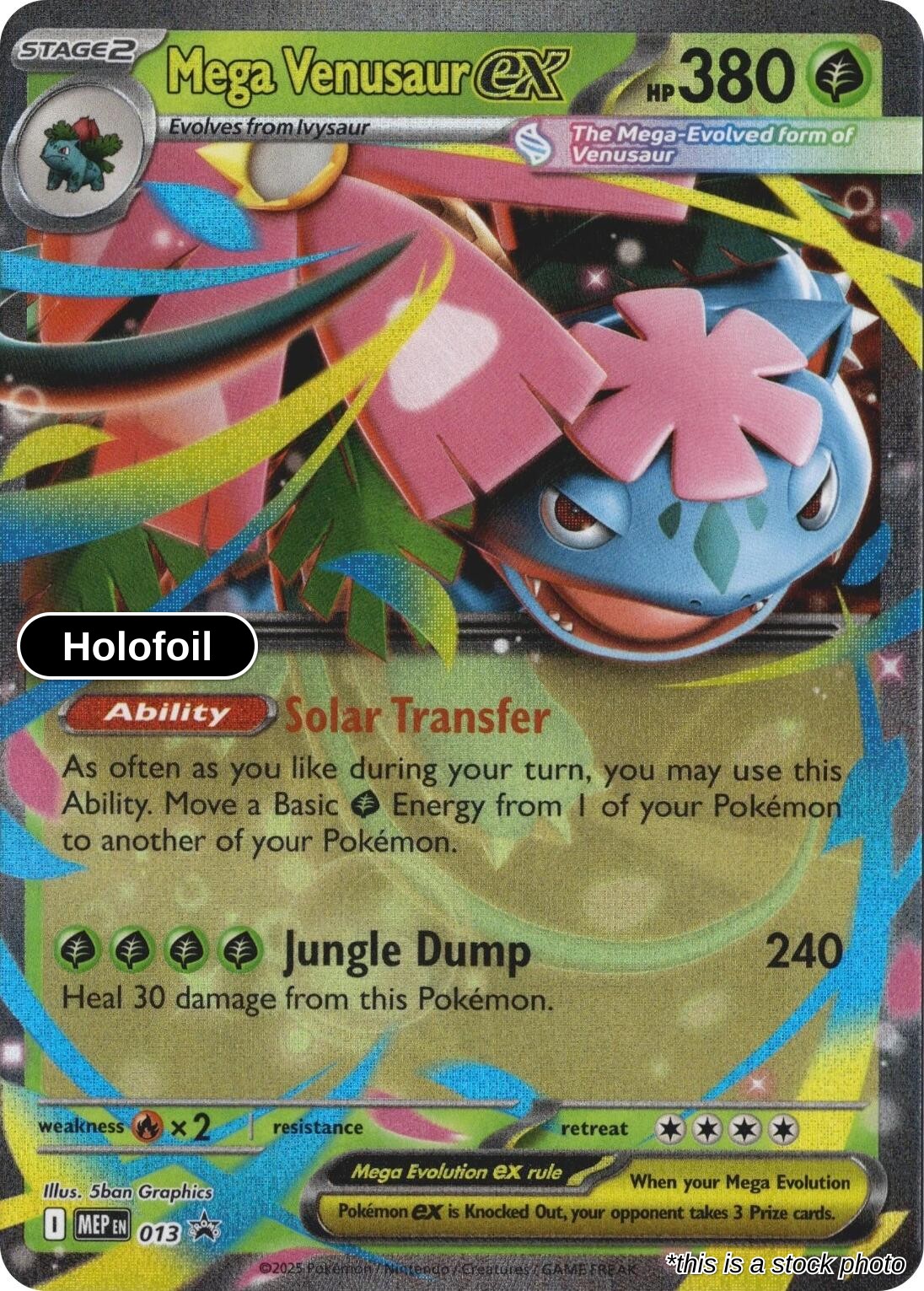 Mega Venusaur ex - 013