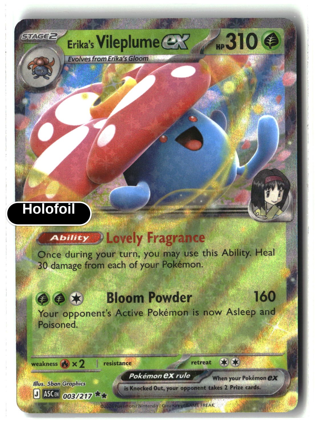 Erika's Vileplume ex