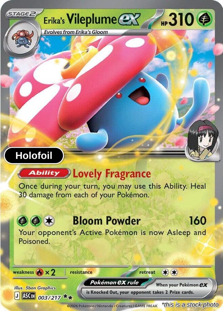 Erika's Vileplume ex