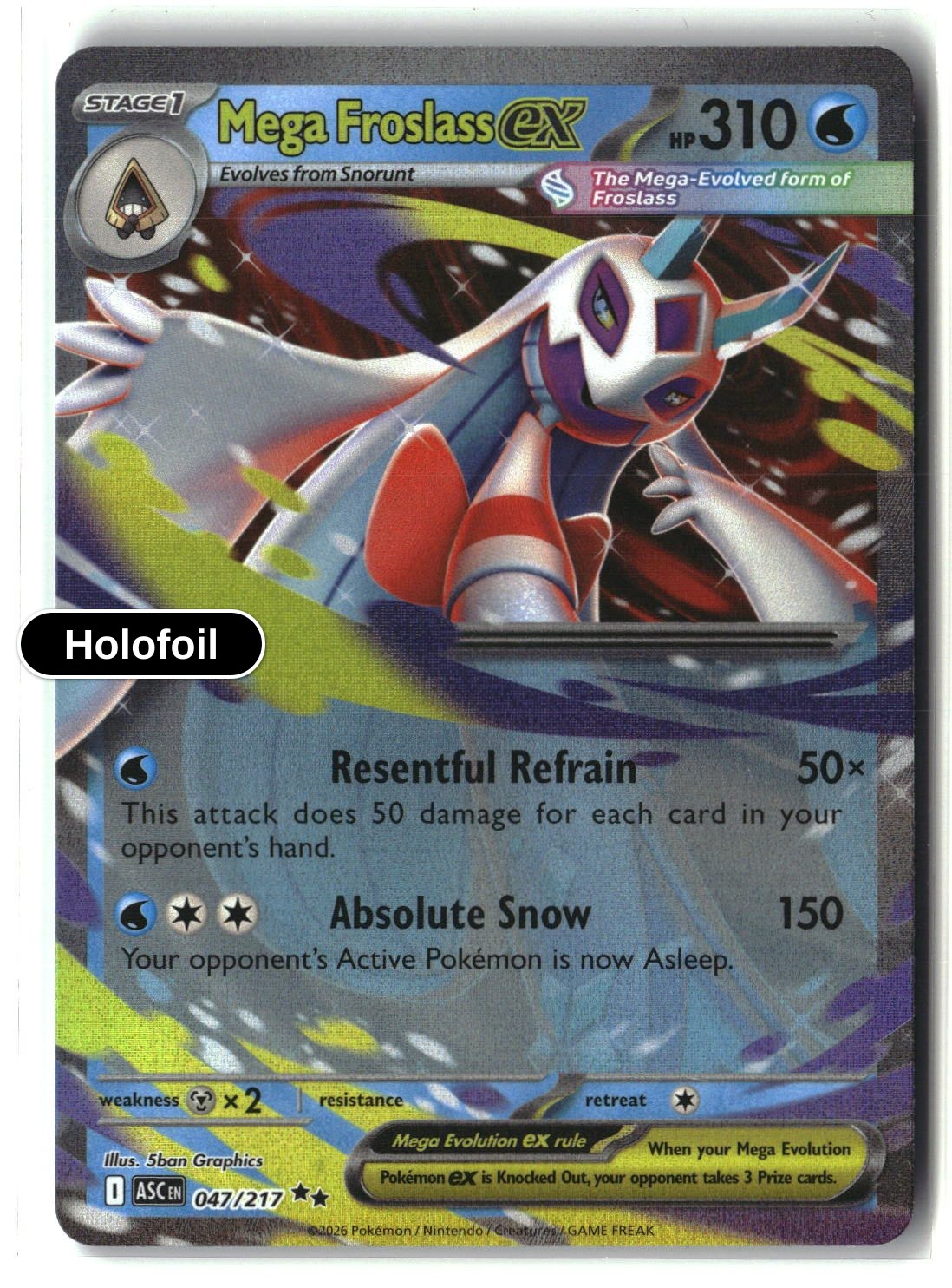 Mega Froslass ex - 047/217