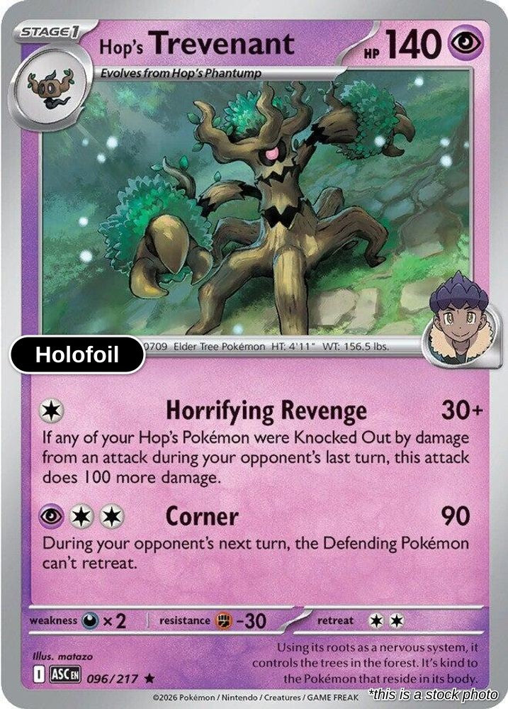 Hop's Trevenant - 096/217
