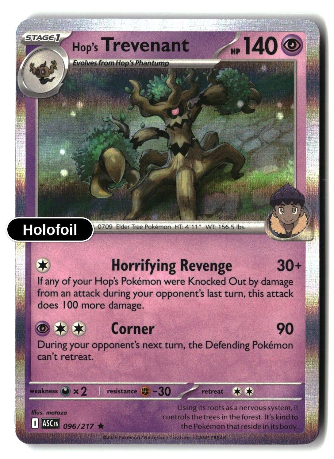 Hop's Trevenant - 096/217