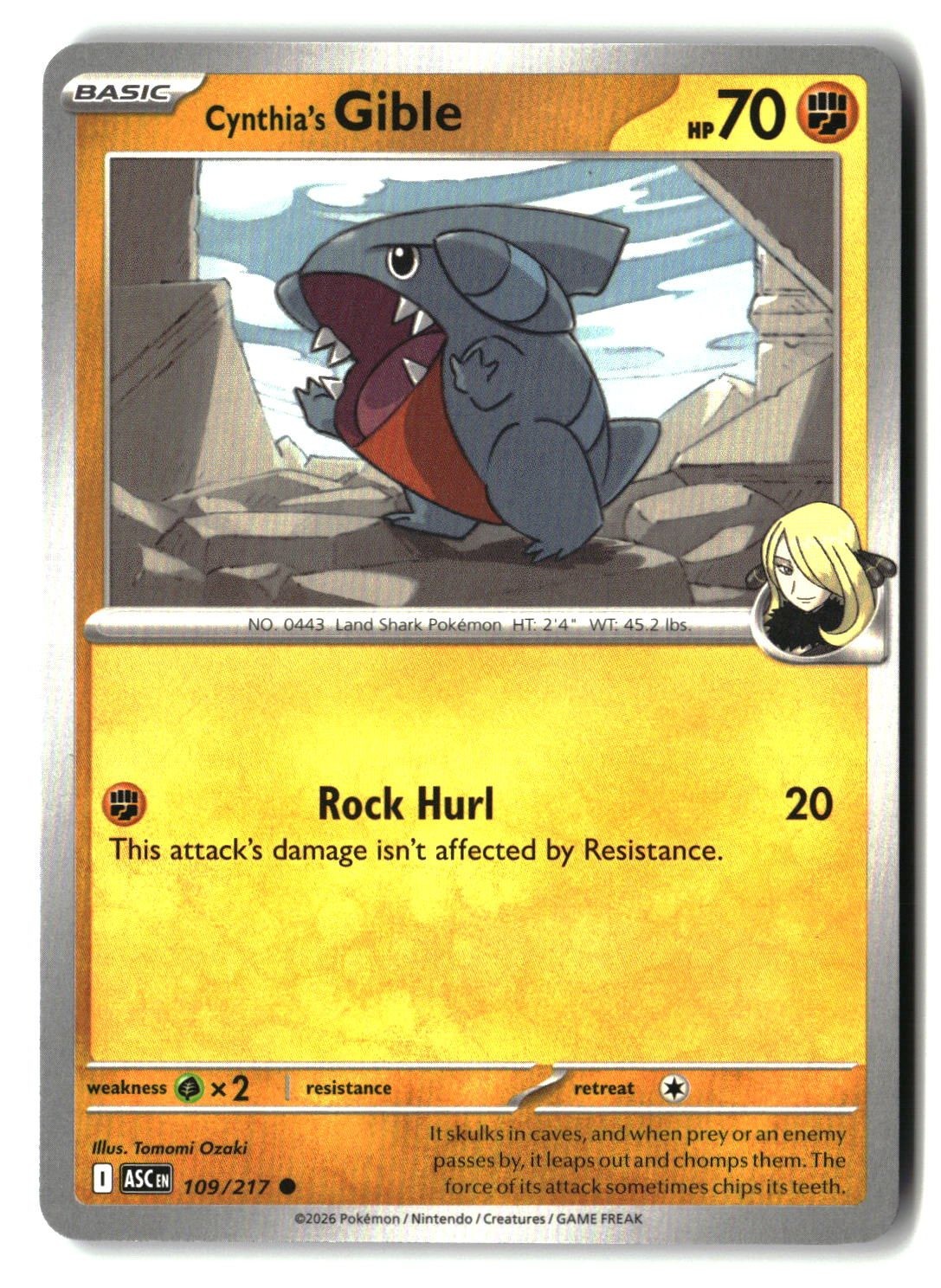 Cynthia's Gible