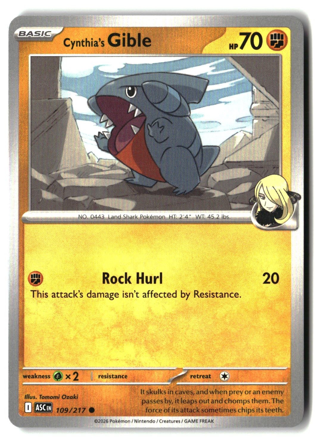Cynthia's Gible