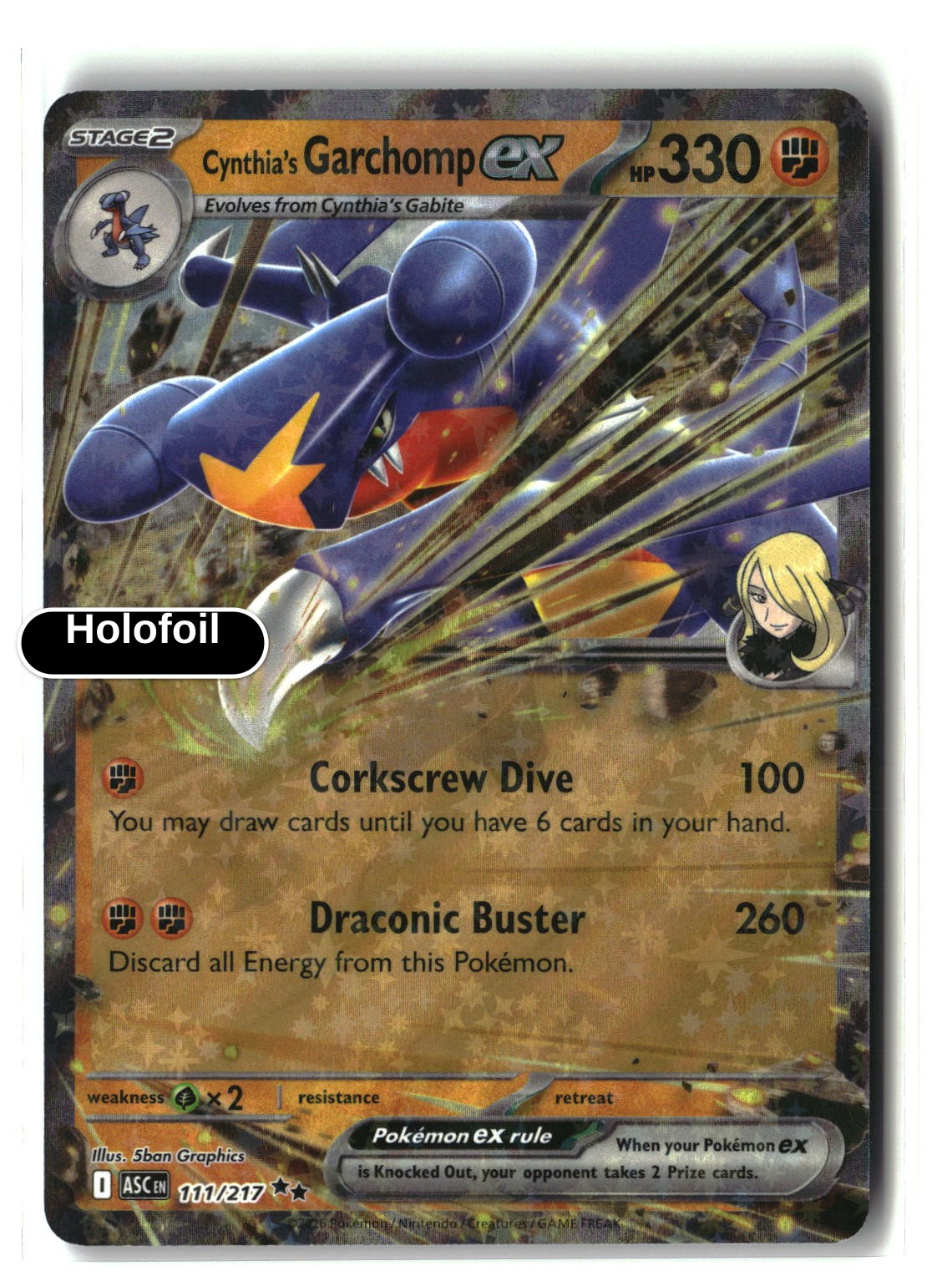 Cynthia's Garchomp ex