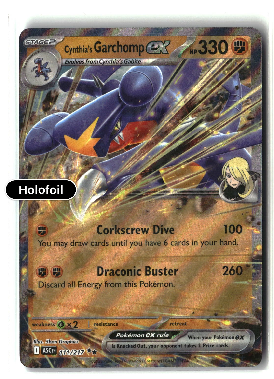 Cynthia's Garchomp ex