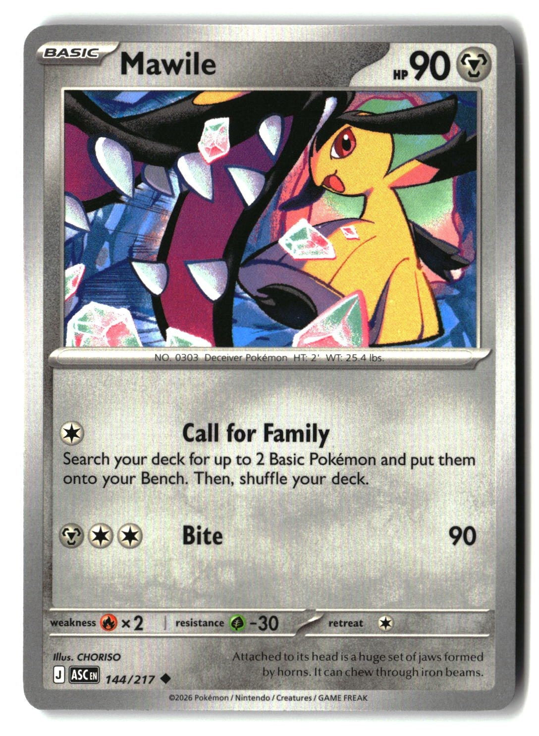 Mawile - 144/217