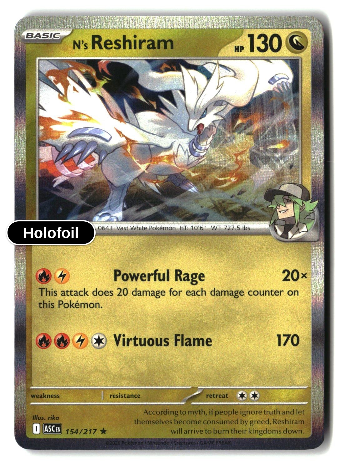 N's Reshiram
