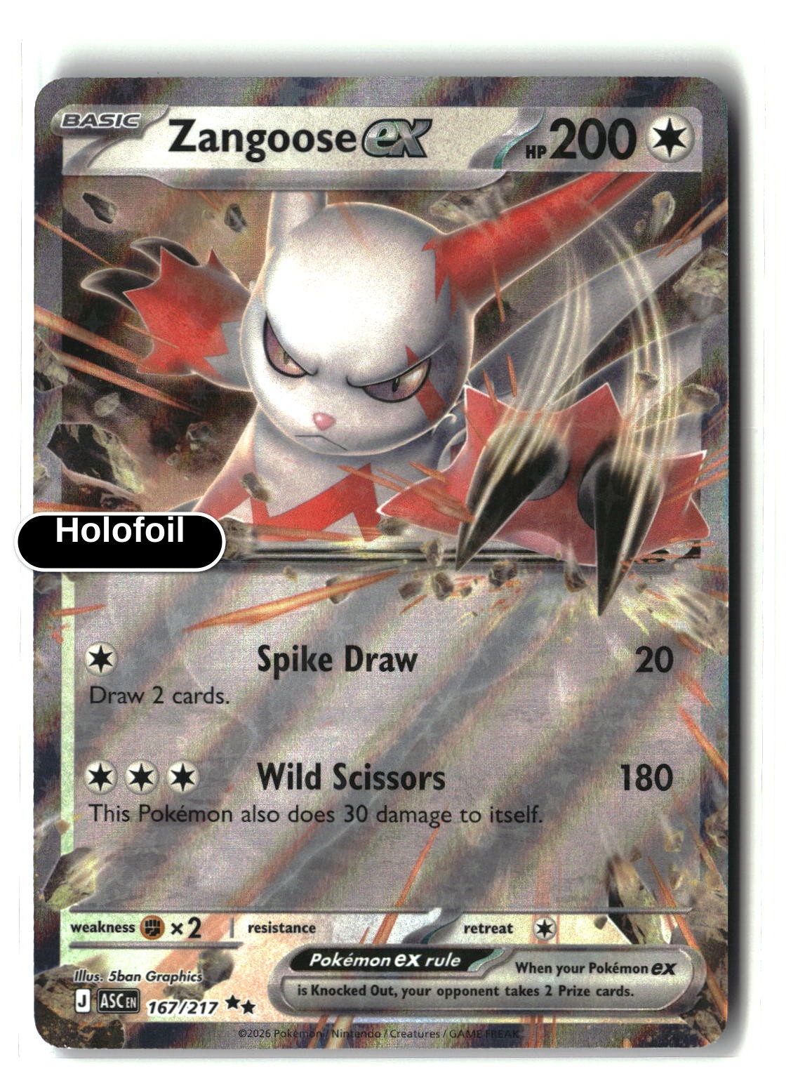 Zangoose ex