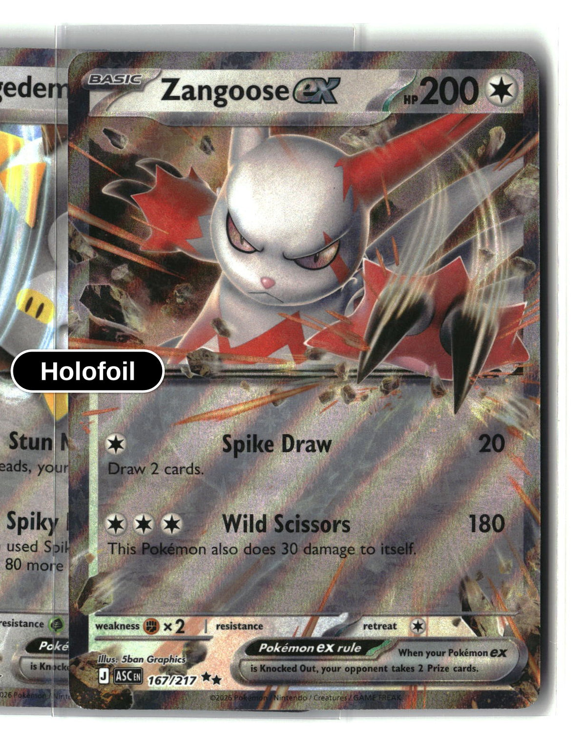 Zangoose ex