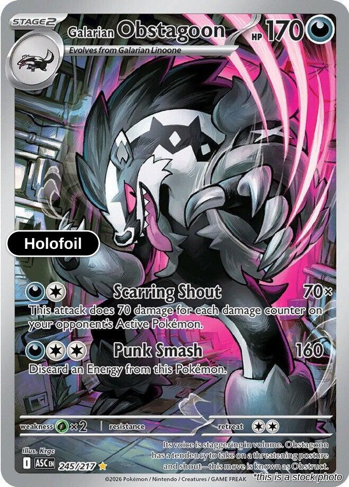 Galarian Obstagoon - 245/217