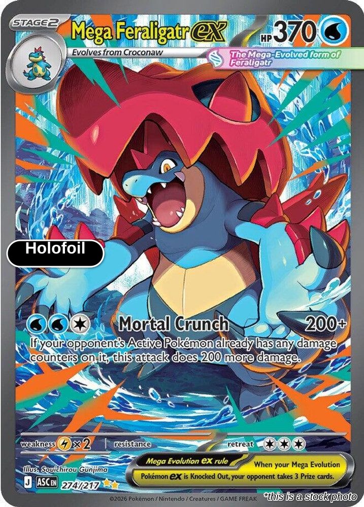 Mega Feraligatr ex - 274/217