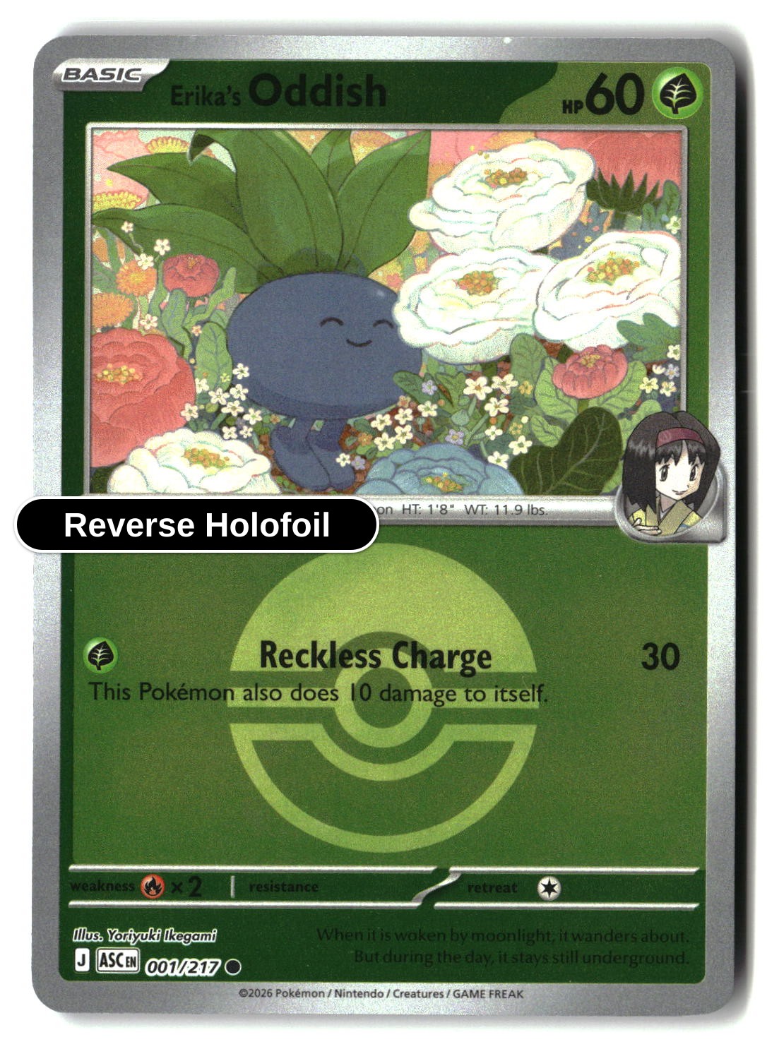 Erika's Oddish (Poke Ball)