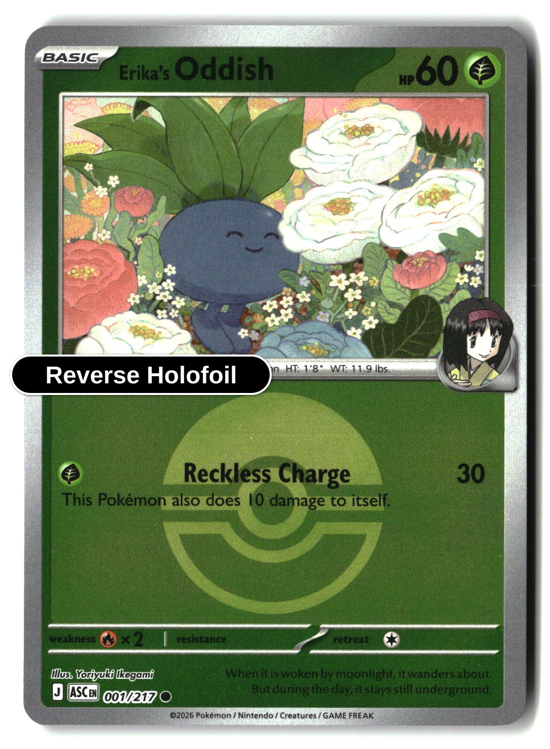 Erika's Oddish (Poke Ball)
