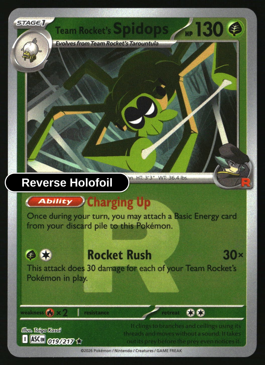 Team Rocket's Spidops (Team Rocket)