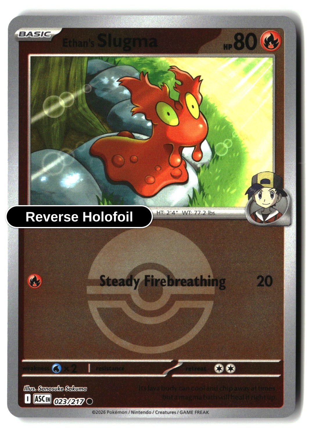 Ethan's Slugma (Poke Ball)