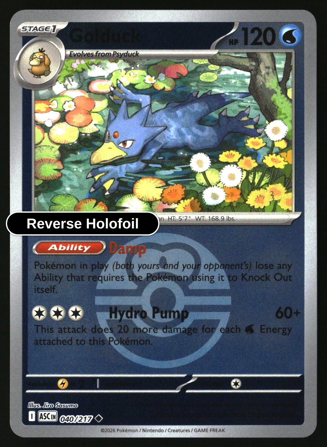 Golduck (Love Ball)