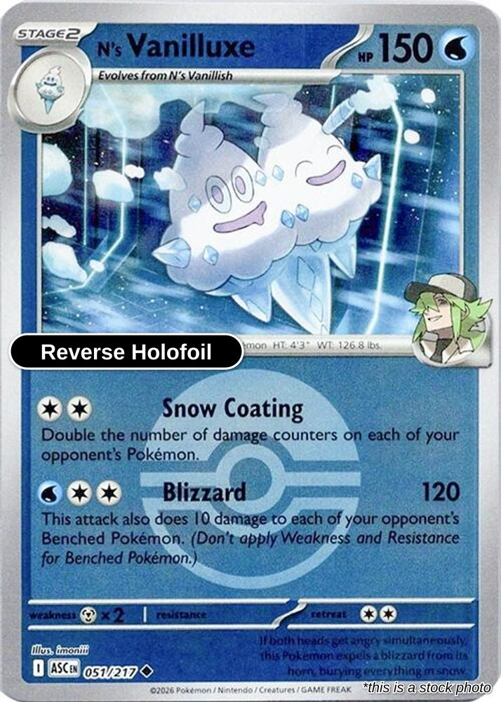 N's Vanilluxe (Poke Ball)