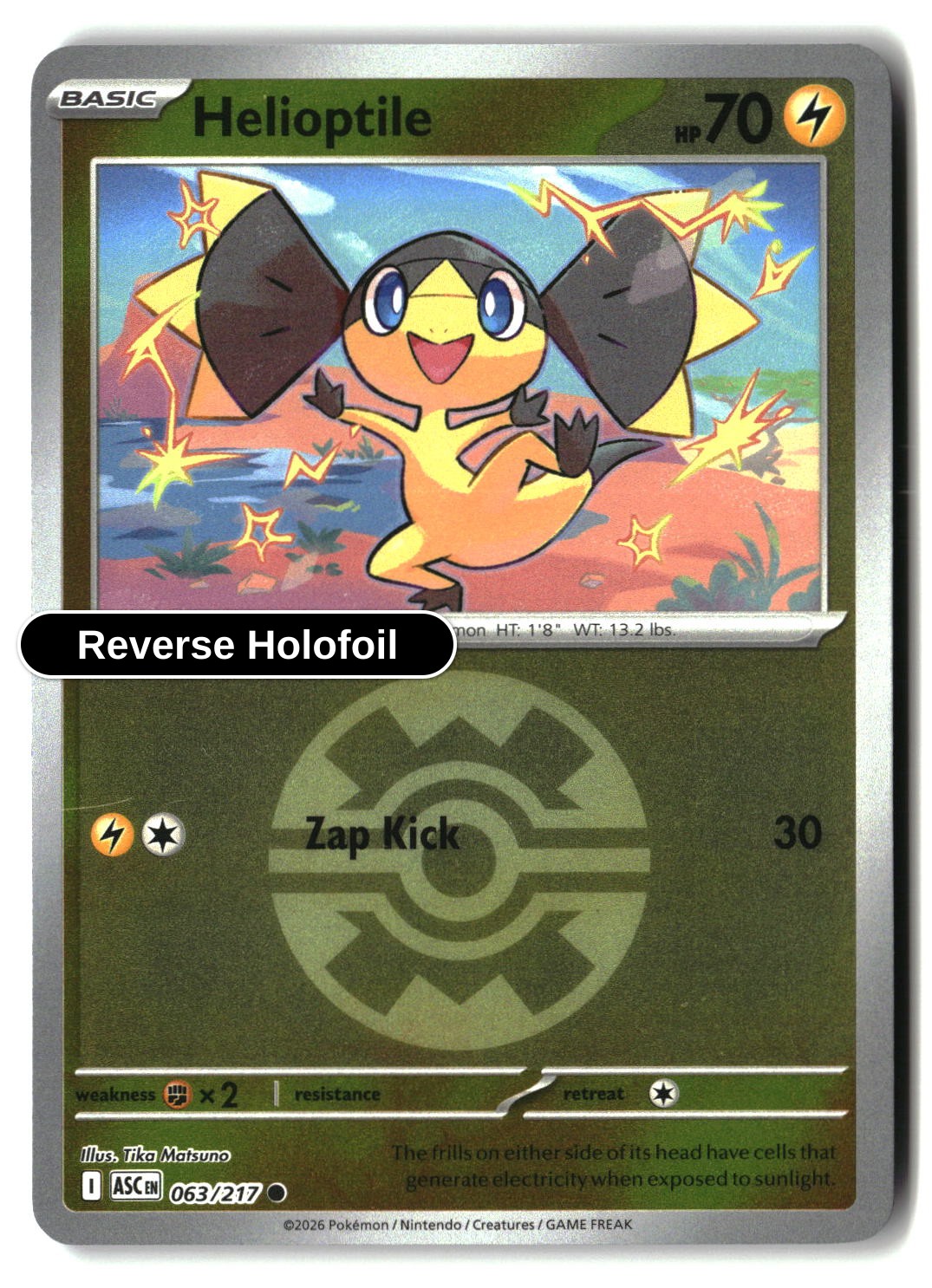Helioptile (Quick Ball)