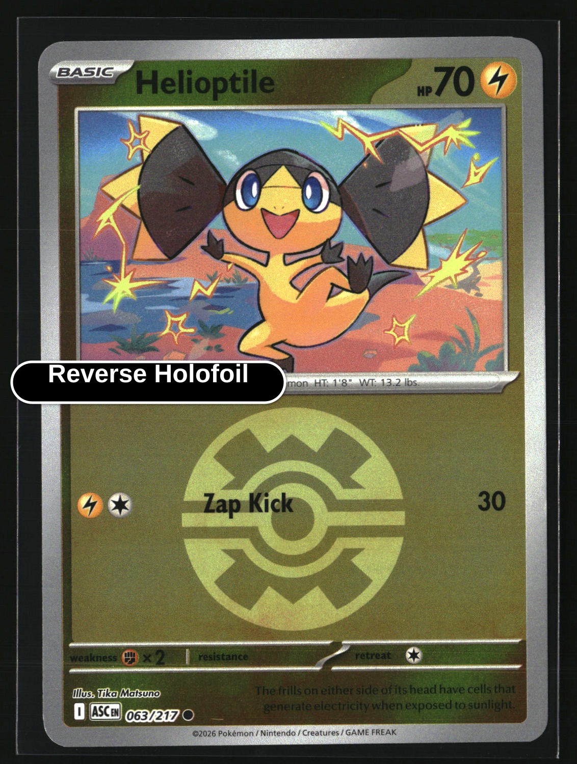 Helioptile (Quick Ball)