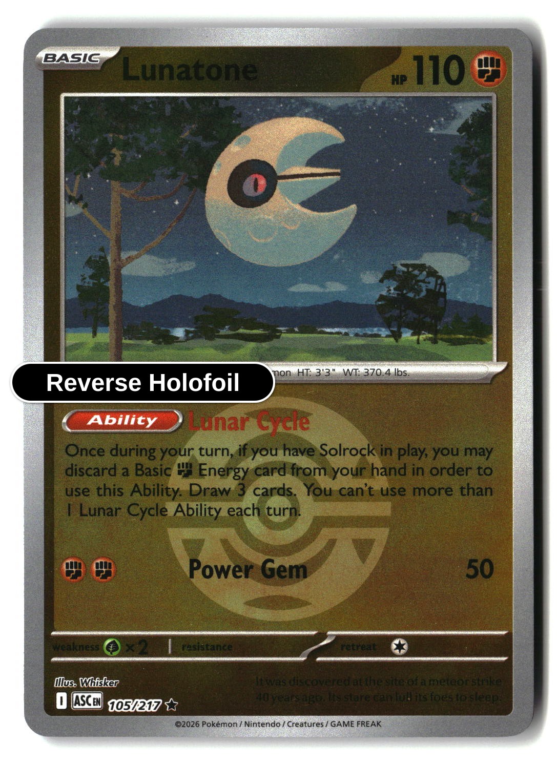 Lunatone (Dusk Ball)