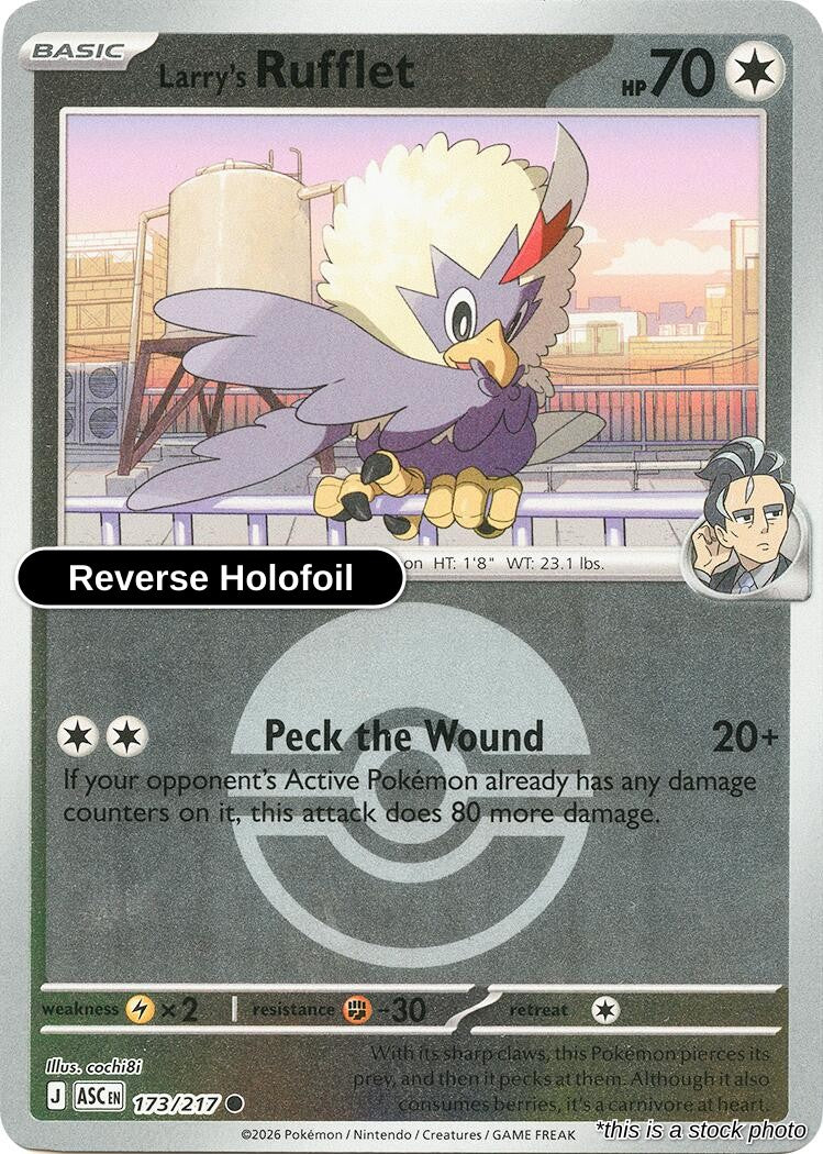 Larry's Rufflet (Poke Ball)