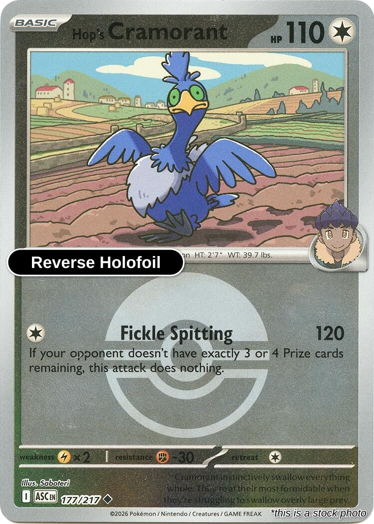 Hop's Cramorant (Poke Ball)