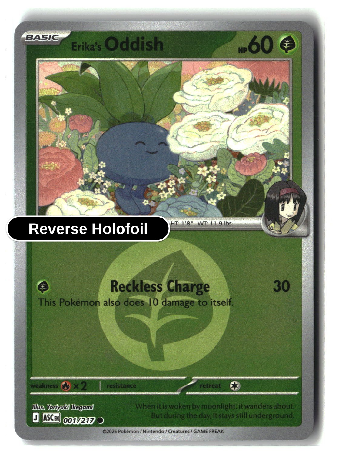 Erika's Oddish (Energy Symbol Pattern)