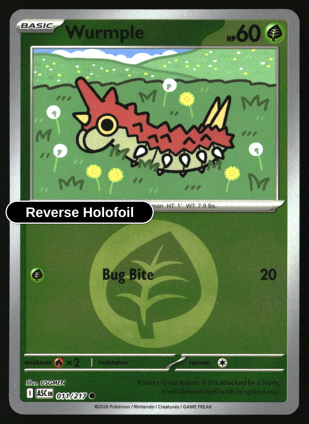 Wurmple (Energy Symbol Pattern)