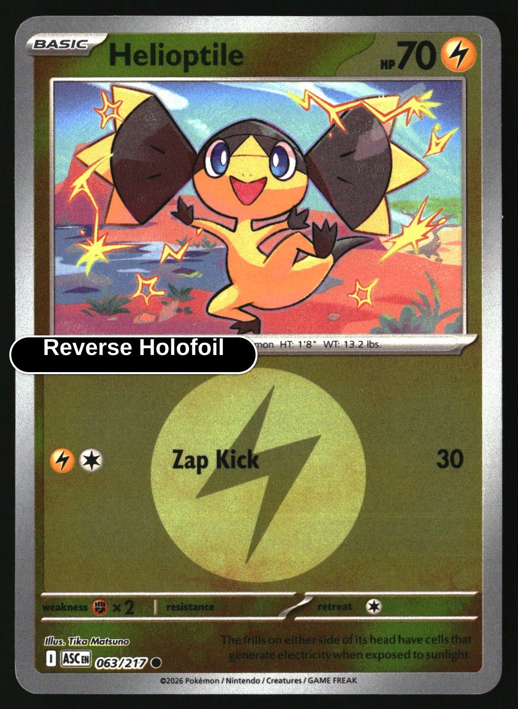 Helioptile (Energy Symbol Pattern)