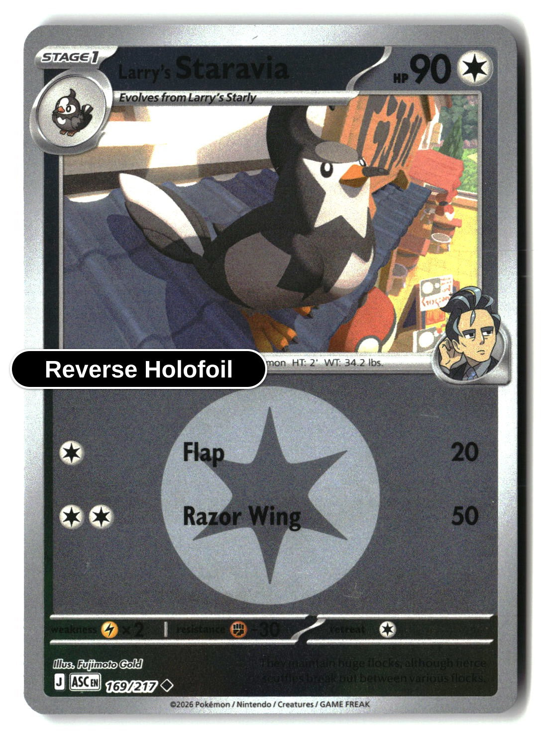 Larry's Staravia (Energy Symbol Pattern)