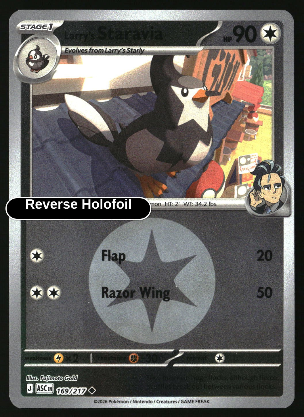 Larry's Staravia (Energy Symbol Pattern)