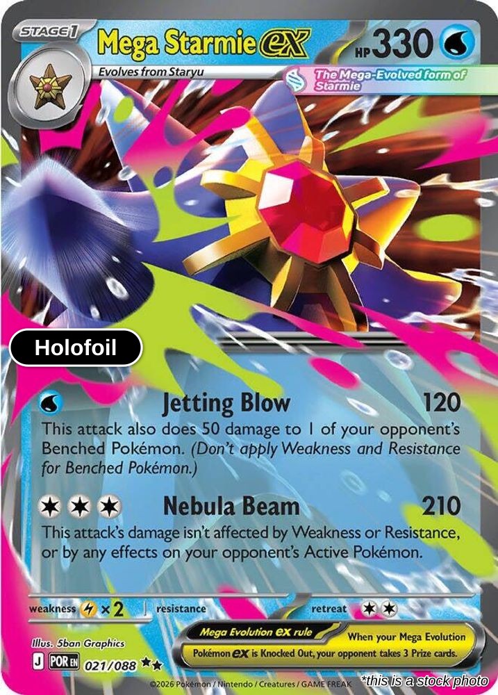 Mega Starmie ex - 021/088