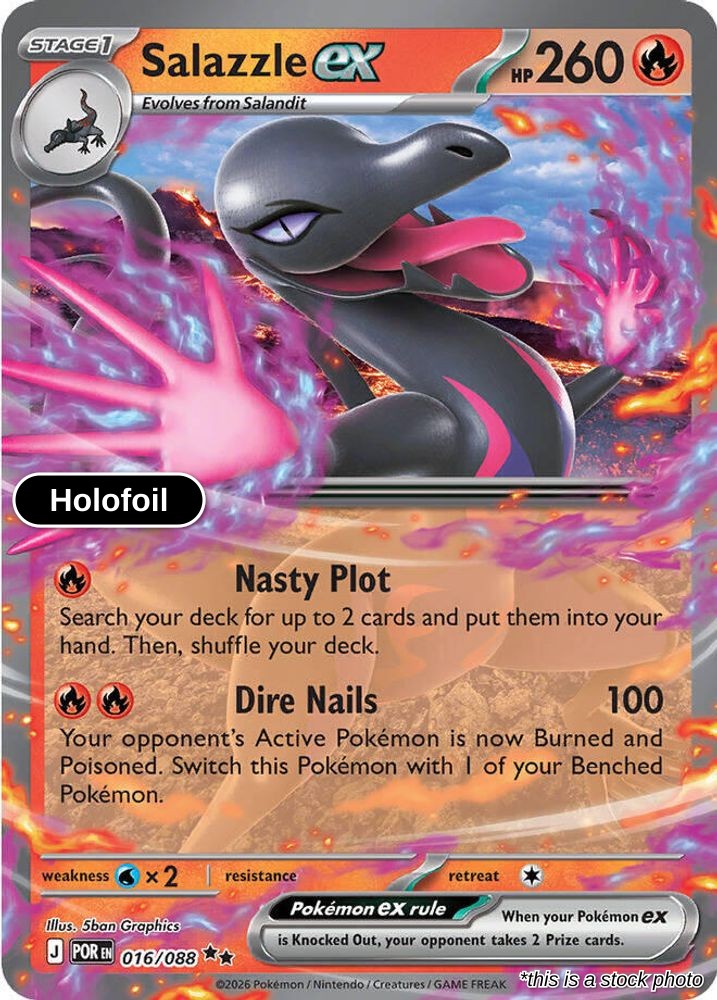 Salazzle ex - 016/088