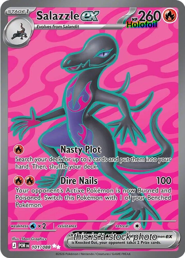 Salazzle ex - 101/088