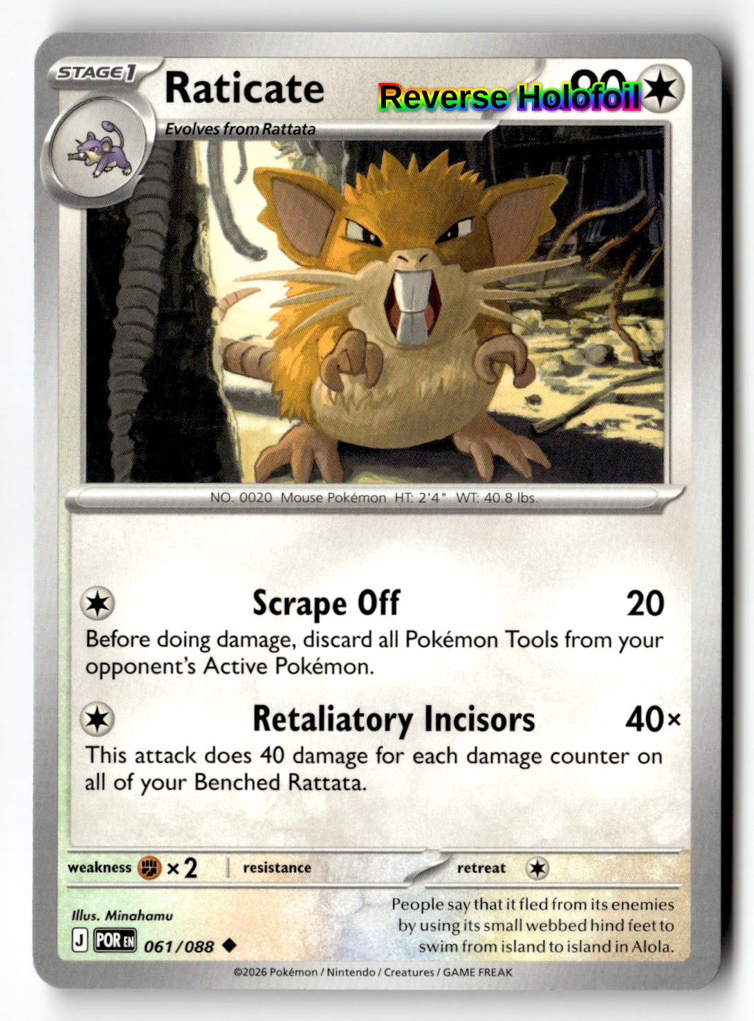 Raticate - 061/088