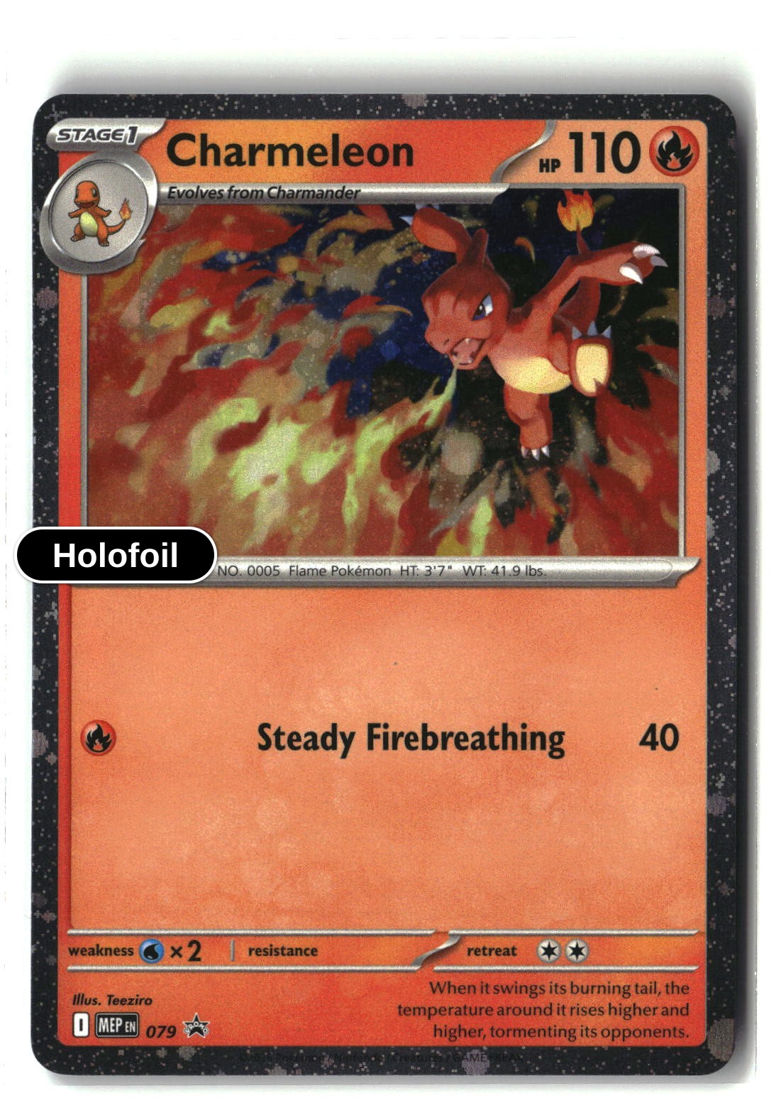 Charmeleon - 079 (Cosmos Holo)