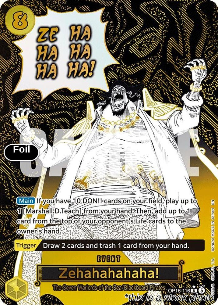 Zehahahahaha! (Alternate Art)