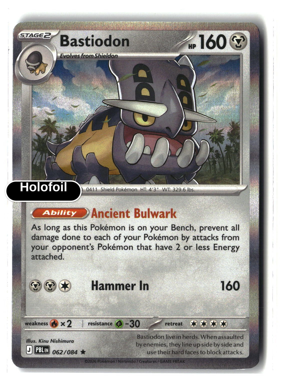 Bastiodon - 062/084