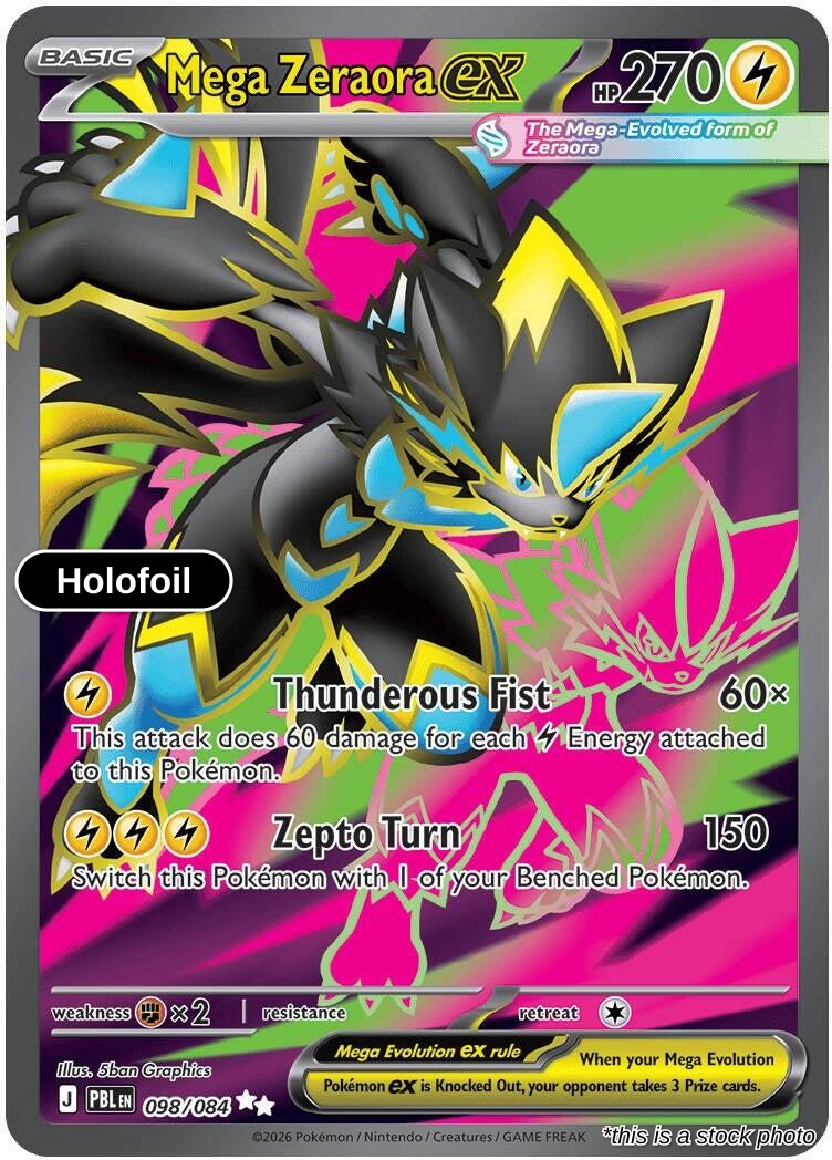 Mega Zeraora ex - 098/084