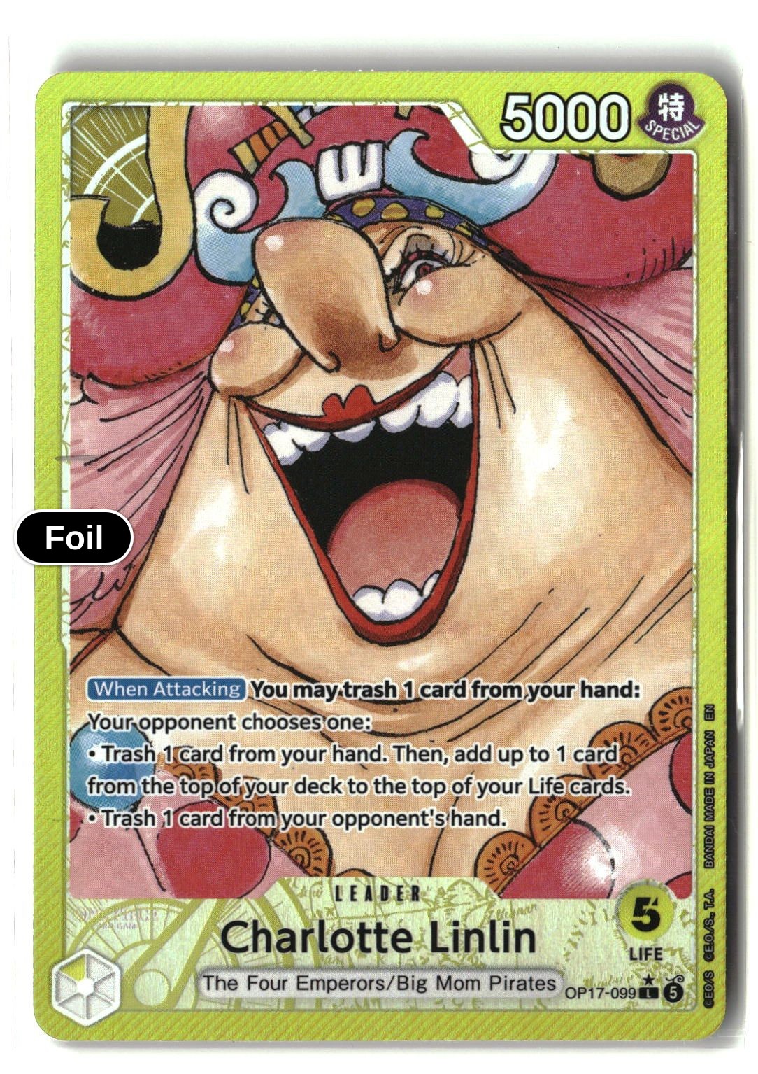 Charlotte Linlin (099) (Alternate Art)
