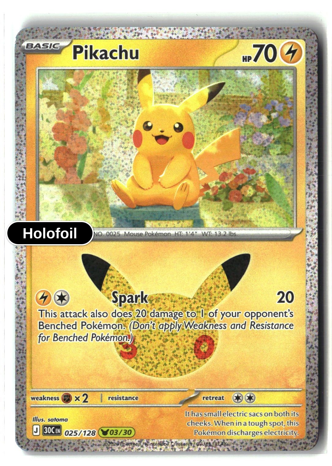 Pikachu - 025/128
